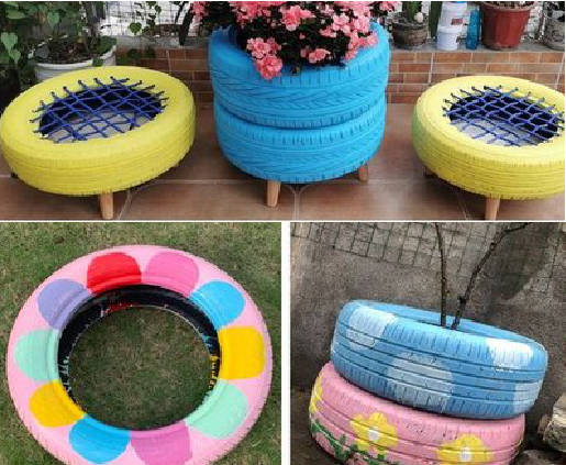 华坪墙体彩绘-变废为宝