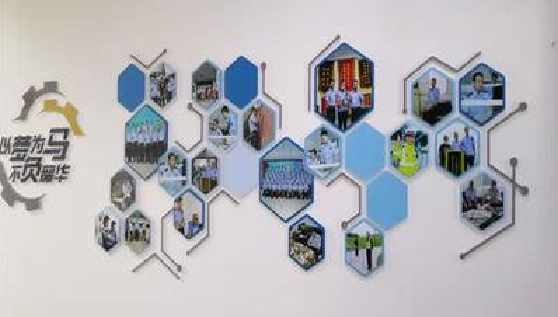 华坪文化墙最常见的做法。