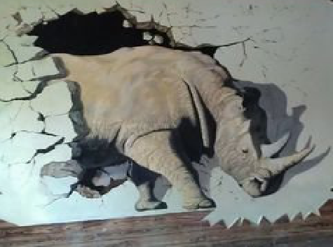 华坪在墙绘中，如何绘制3D效果？