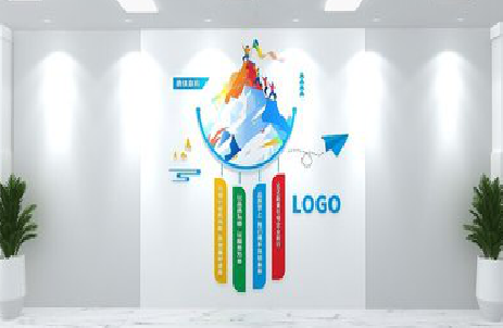 华坪公司企业形象墙的工艺材料有哪些？