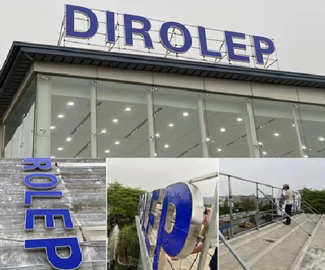 华坪楼顶发光字安装的注意事项。